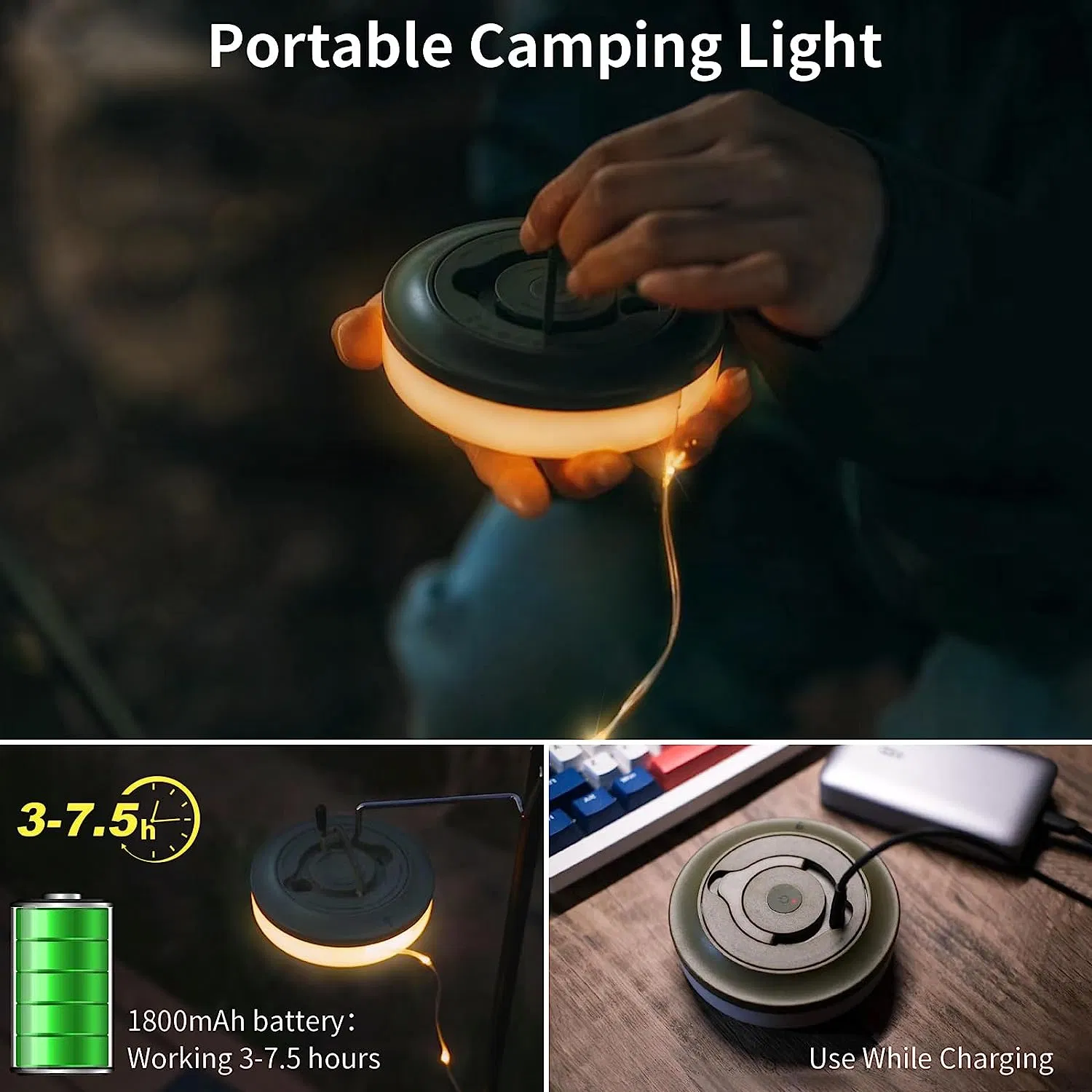 Nextool Tent Decoration String Light LED Camping Lantern Camping Light