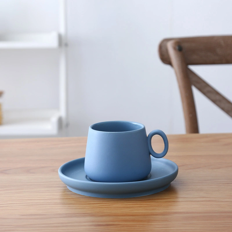 prix d'usine Most-Liked charmant Blue Matte 27oz 800ml pot de café tasse tasse de café