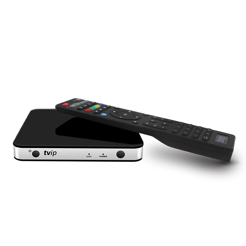 Tvip 605 Smart TV Box الأصلي 2.4 غيغا هرتز WiFi Super Clear Linux 4.4 الدعم Active Mac Add URL M3U IPTV Tvip605 قم بضبط الصندوق العلوي