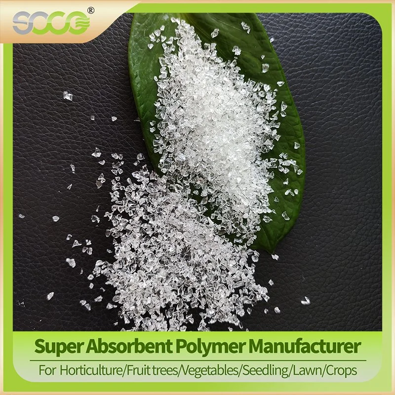 Biodegradable Agricultural Drought Resistance Super Absorbent Polymer Water Retaining Powder Sap for Planting Cherries and Blueberries