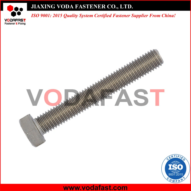 Vodafast ISO 4017 DIN 933 Hex Bolt Class 5.8 Yellow Zinc Plated