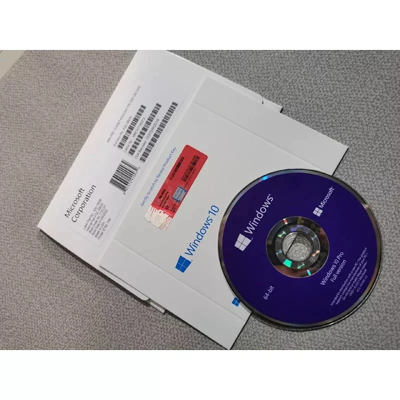 Microsoft Windows 10 Professional 64 Bit OEM DVD Package Activation Online Windows 10