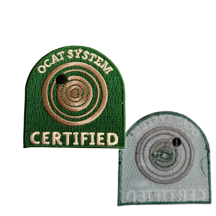 Personalisierter Logo Fashion Patch Stickerei Aufnäher / Stickerei Abzeichen Stoff (Yb-HD-158)