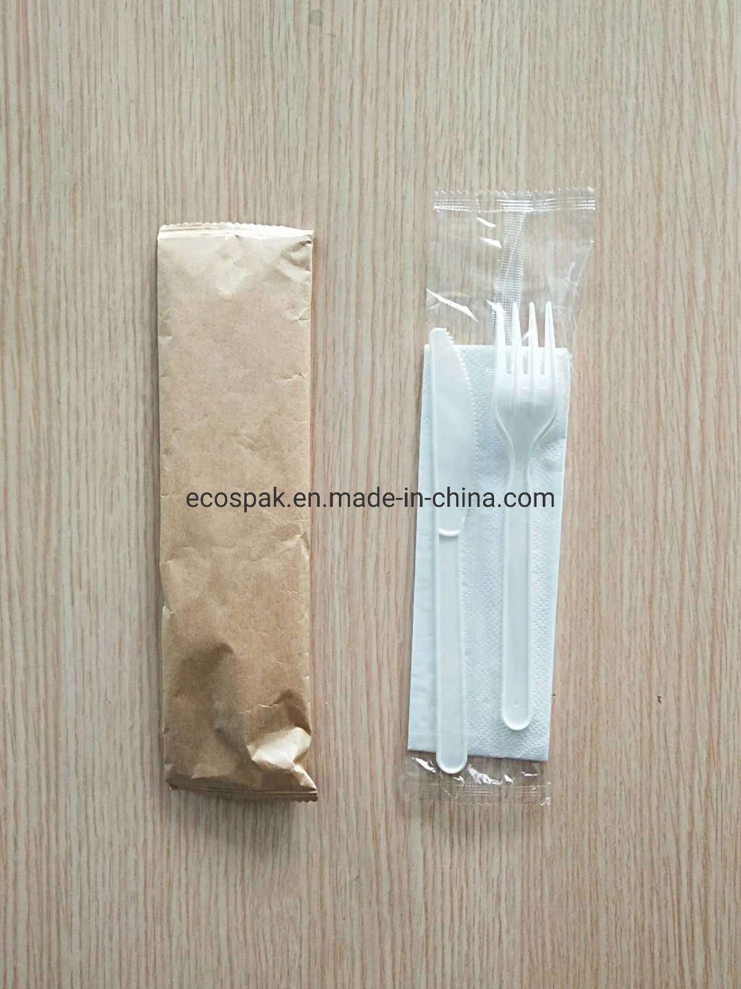 100% Biodegradable Convenient Disposable Plastic Cutlery Set Spoon for PLA