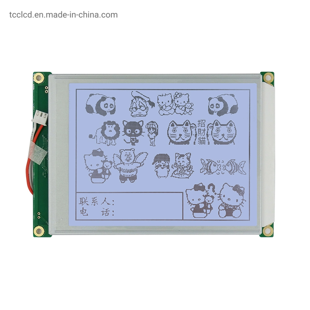 5,7 Zoll Schwarzweiß-Grafikdisplay, 320 X 240 LCD-Modul kompatibel mit Winstar-Wg320240