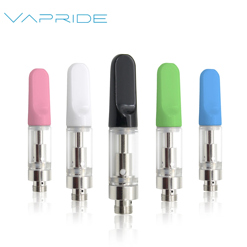 Wholesale/Supplier E Cigarette Vapride Brand Gold Color 0.5ml 510 Thread Cartridge Atomizer