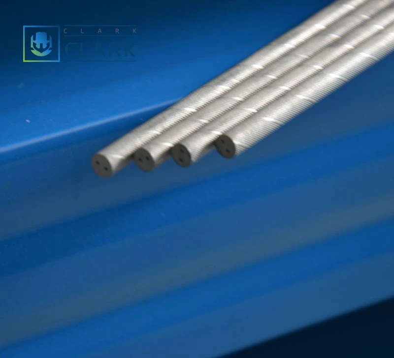 Polished/Unground Tungsten Rods with Spiral Coolant Ducts