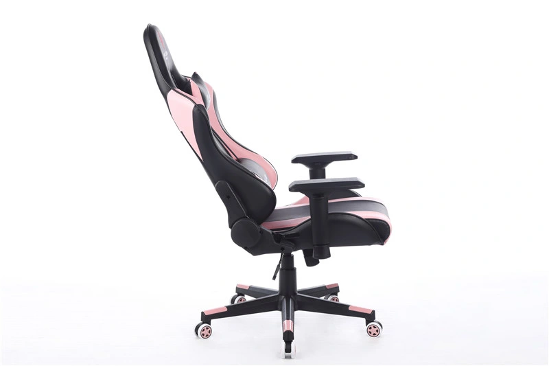 Chaise de bureau en vente chaude Chaise rose réglable pour la maison Chaise de loisirs ergonomique Chaise de jeu.