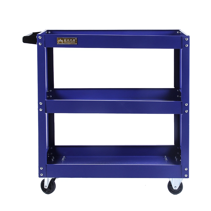 Five Colors Three Trays Handl Tool Trolley Cart