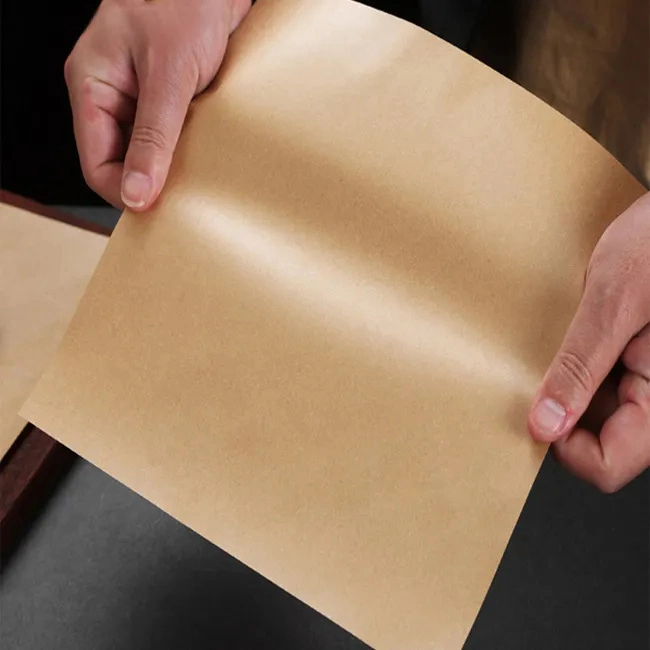 Papier parchemin aux saveurs différentes pour emballage alimentaire dernière emballage alimentaire Feuille de papier papier cire personnalisée emballage alimentaire