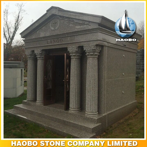 Cheap Granite 6 Crypts Private Mausoleum for Sale