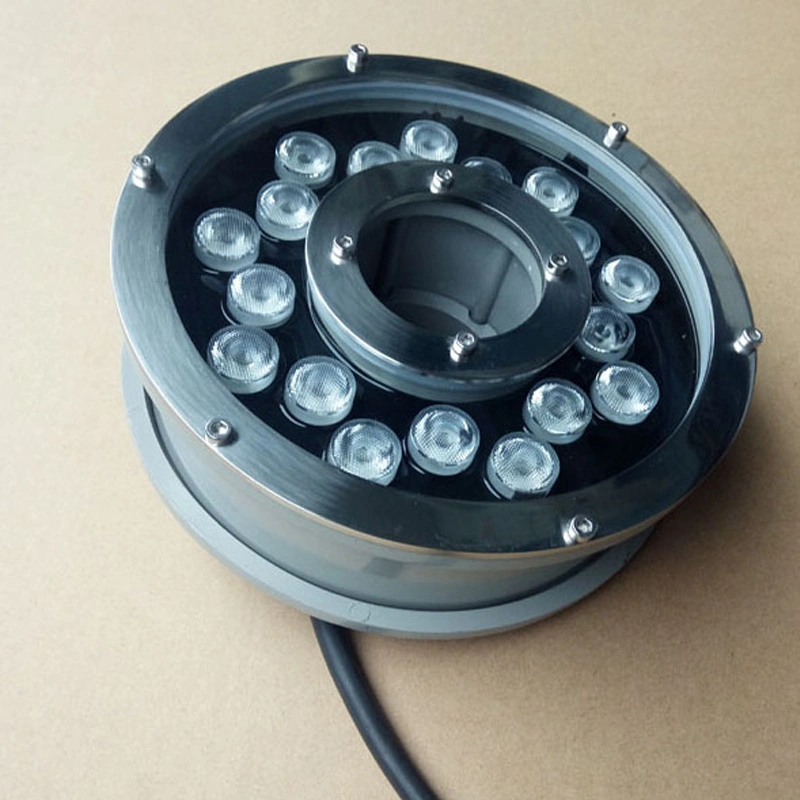 Casting Aluminum Big Power Inner Hole LED Underwater Fountain