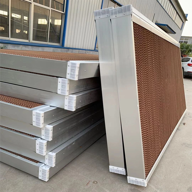 Evaporative Cooling Wall Pad Aluminum Alloy Frame for Poultry Farm