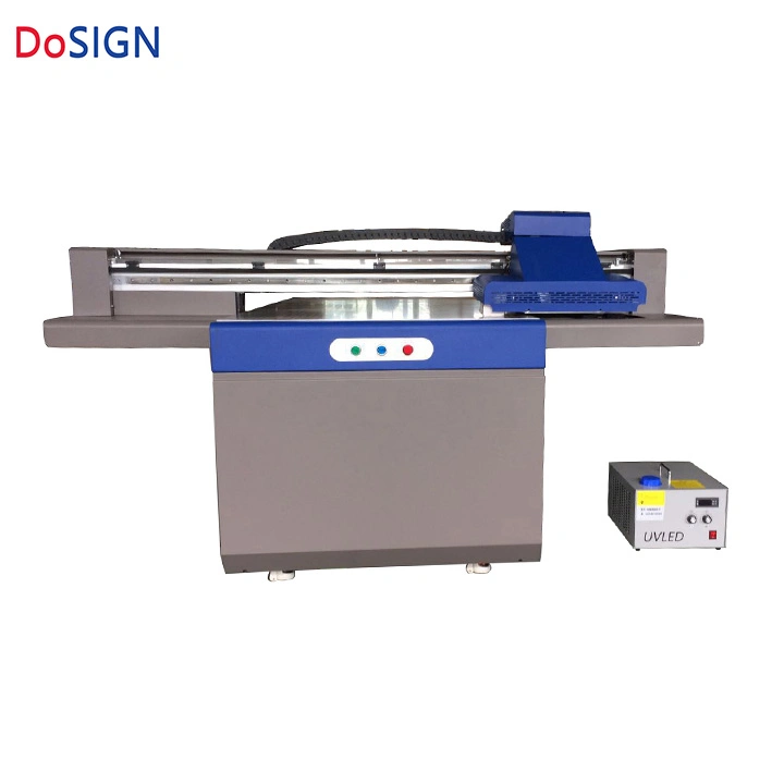 Grand format A0 Taille tête d'impression Epson Dx8 Impresora Cama Plana UV