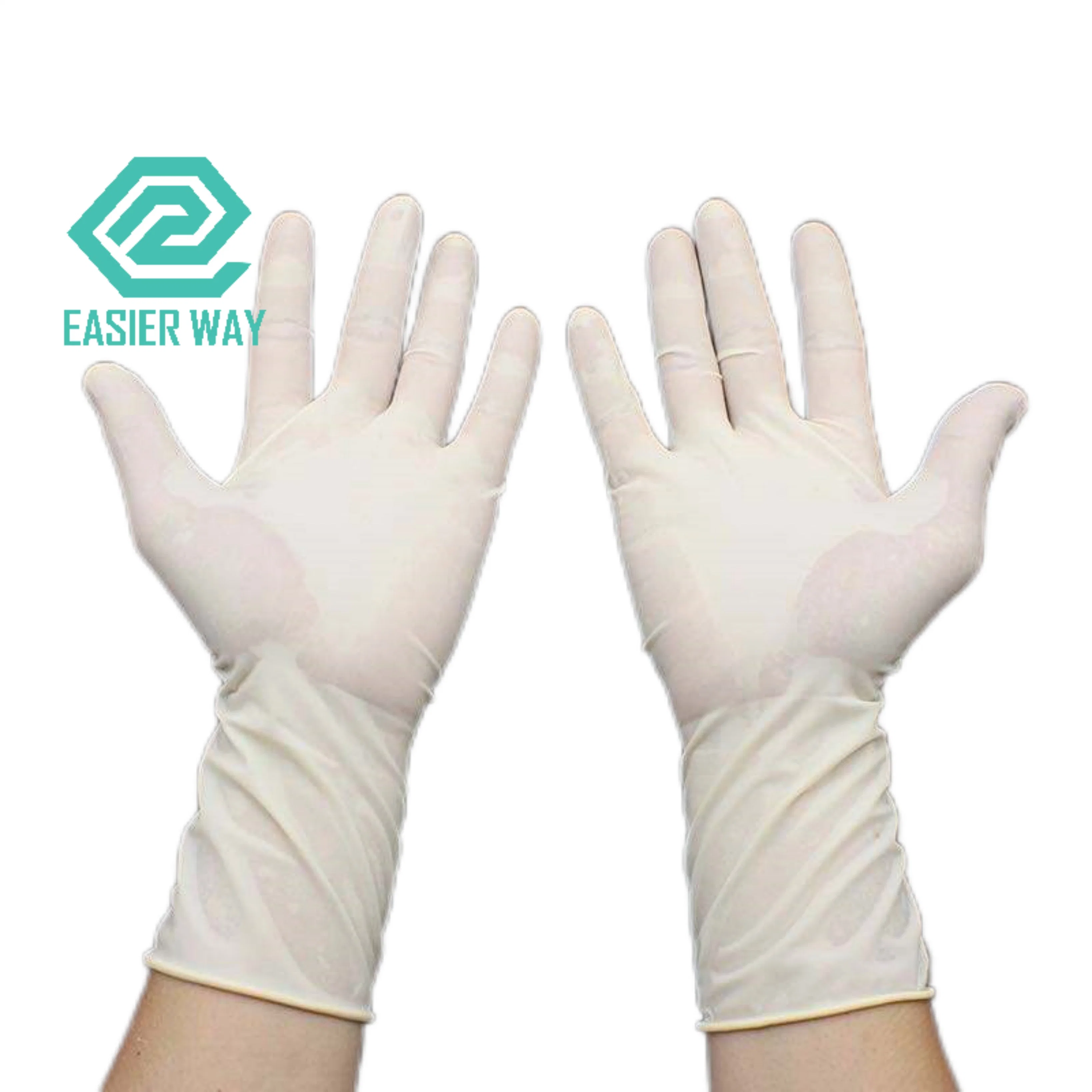 Disposable Use Latex Examination Gloves for Medical Use