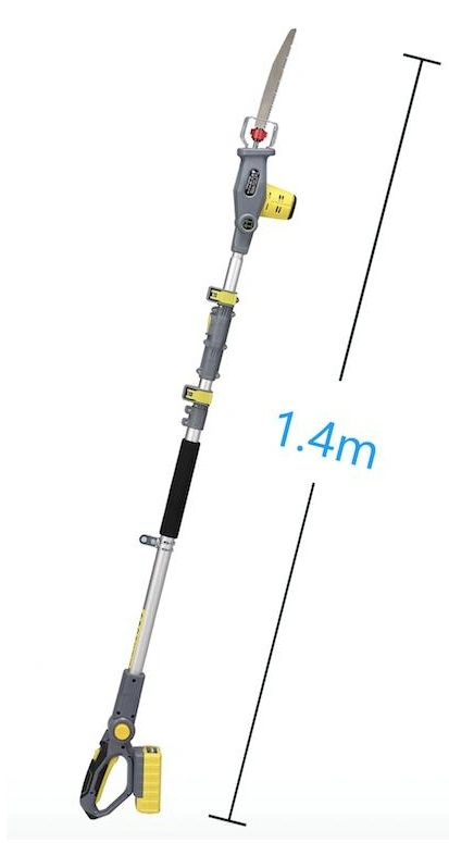 New-Super Powerful-2000mAh Li-ion Battery Cordless/Electric Telescopic/Pole Garden Reciprocating/Pruning Saw-Power Tools