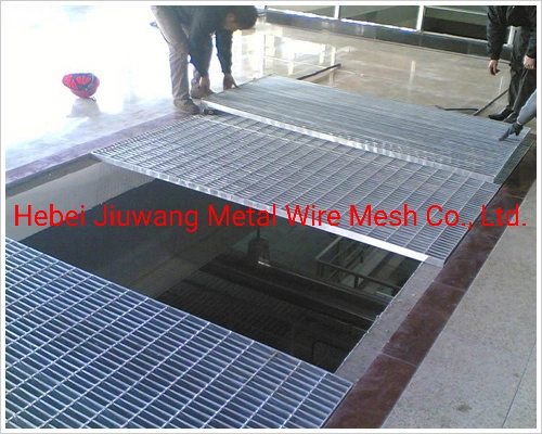 Hot DIP Galvanized Heel Guard Grating-Singapore Hot Sale Trench Grating Steel Drainage Cover Floor Drain Cover