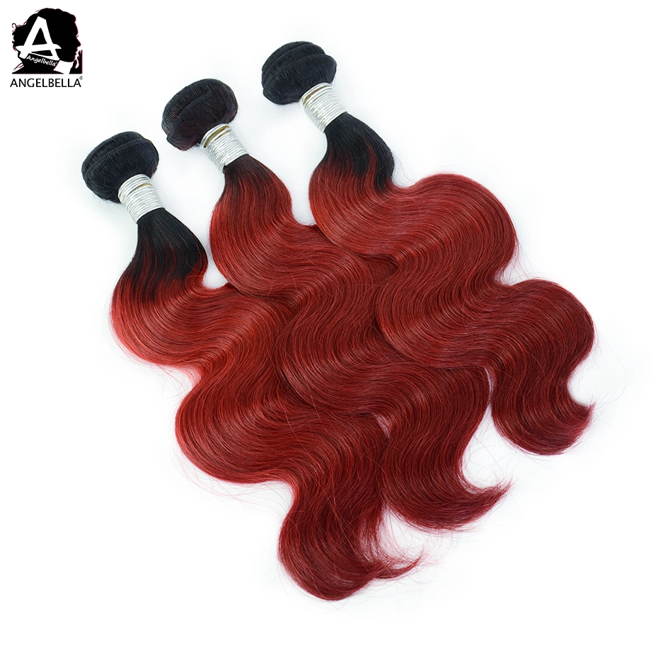 Angelbella High quality/High cost performance  Hair Bundles Natural Virgin Indian Human Hair Weft