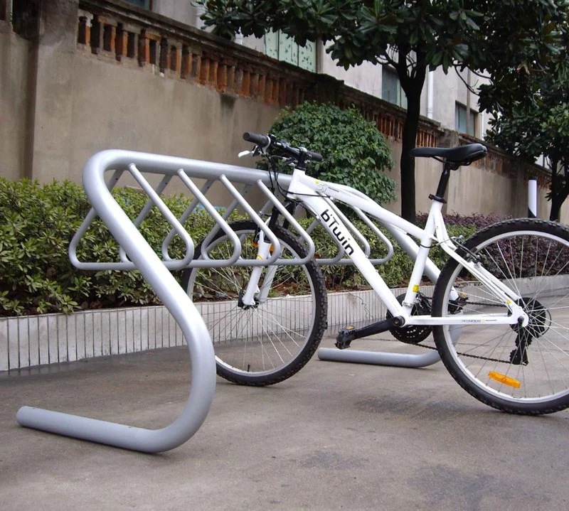 Piscina Aluguer Exibir Part-Decorative Bicicletas de armazenamento de Estacionamento