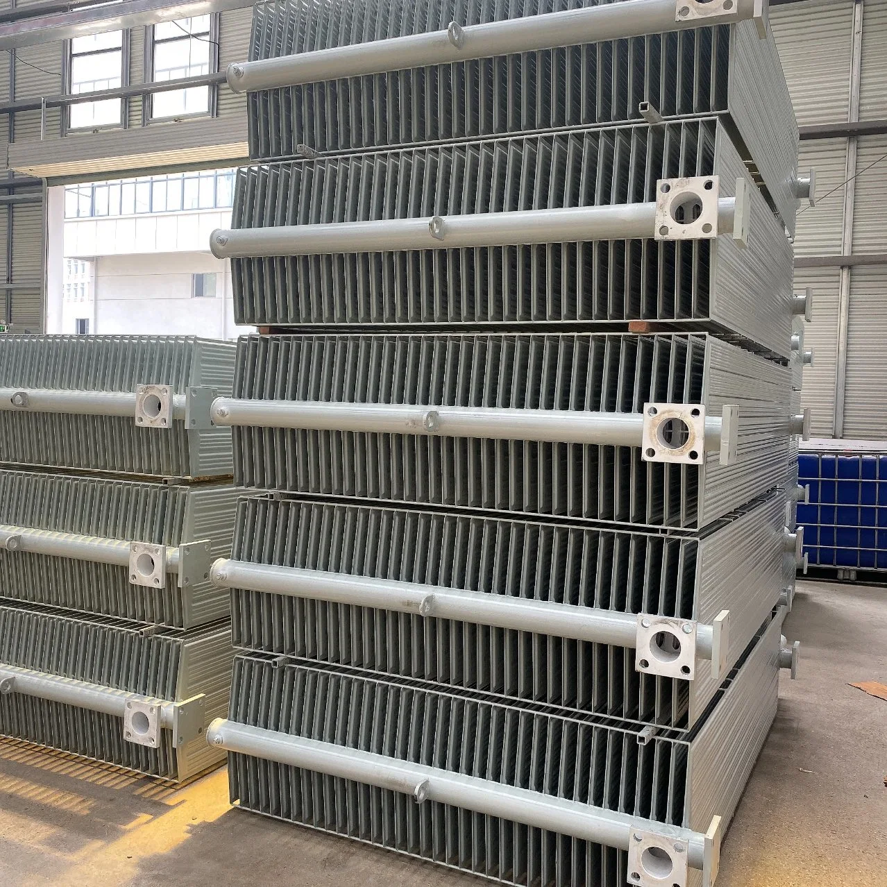 Distribution Cooling Power Transformer Oil Fin Radiator for High Voltage