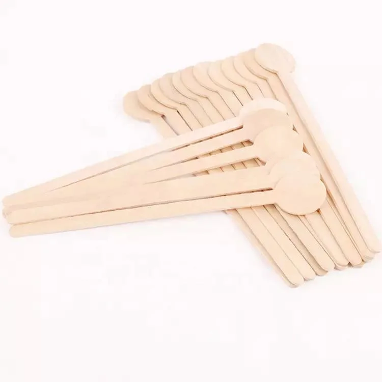 Eco-Friendly 110mm Wood Coffee Stirrer