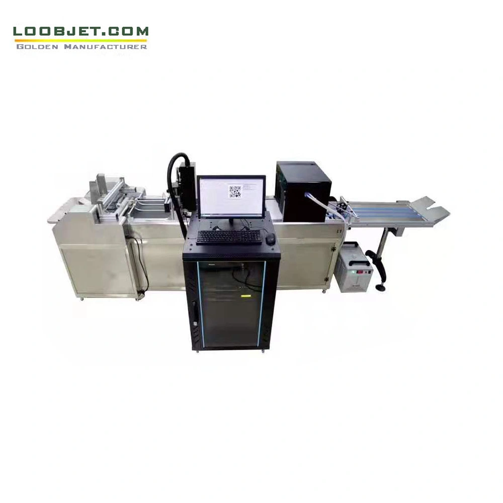 High-Speed Online Web Label Printing Inkjet System