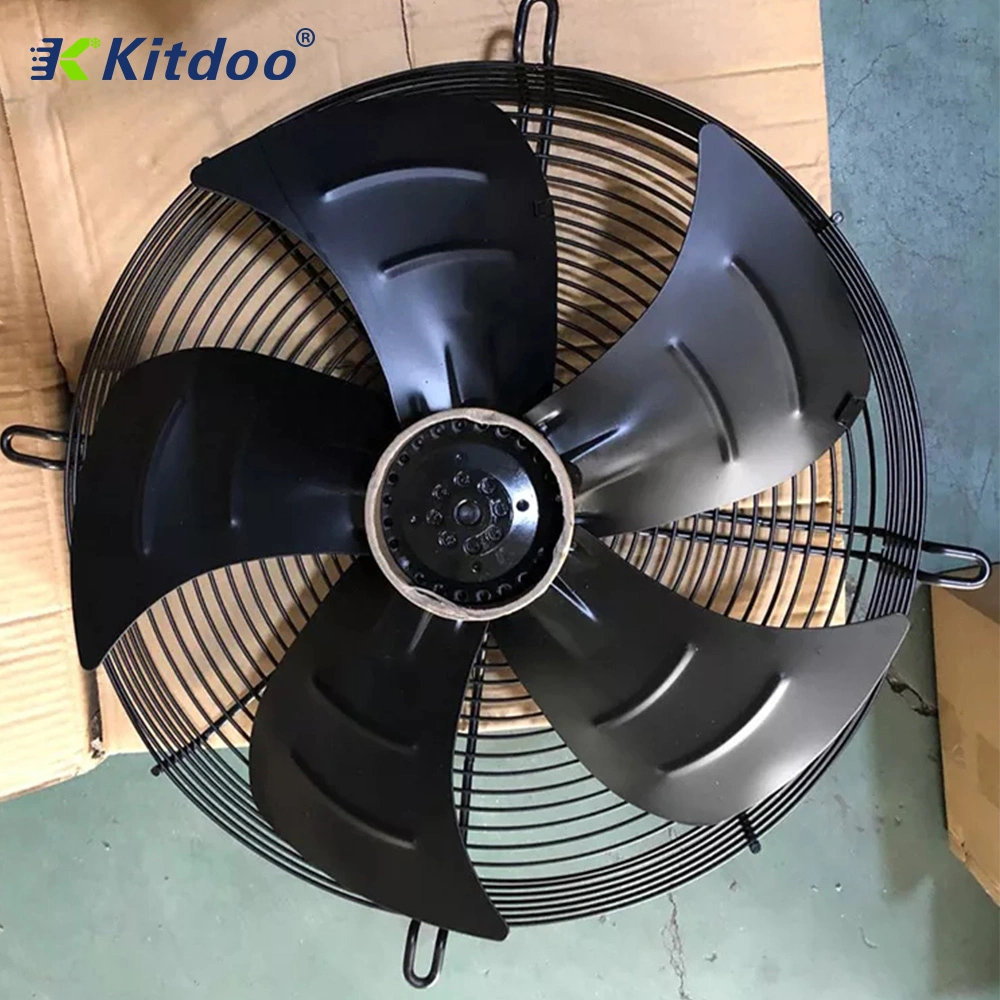 200mm-900mm AC EC DC Axial Fan Impeller Kunststoffklingen Kühlung Wasserdichte industrielle 300mm Axialdurchfluss-Lüfter mit hohem Volumen 220V