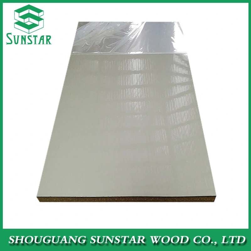 High Glossy Melamine Faced White UV Coated MDF Board