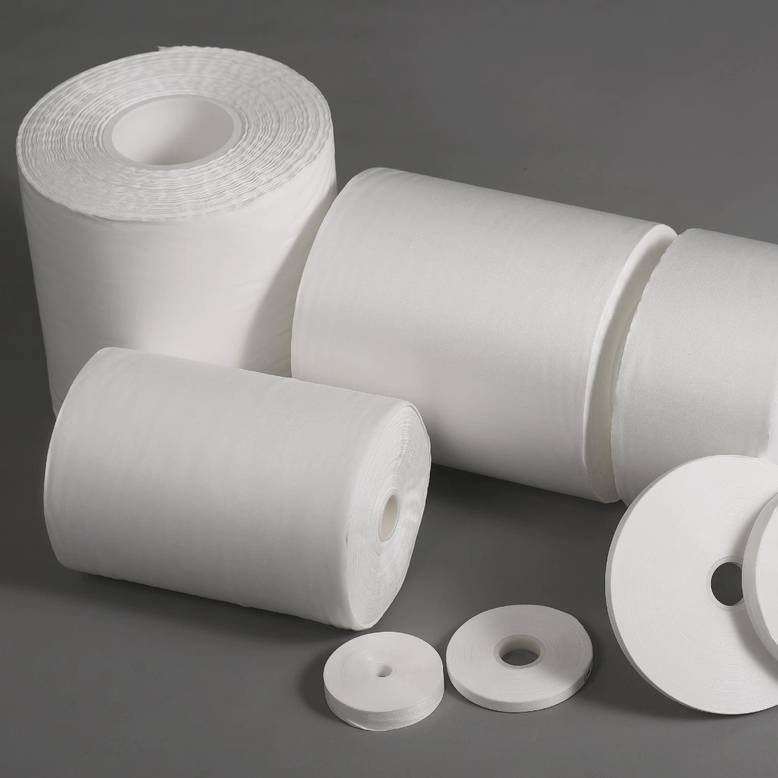 Industrial Cleanroom Wiper Roll Microfiber Lint-Free 10mm X 50m White