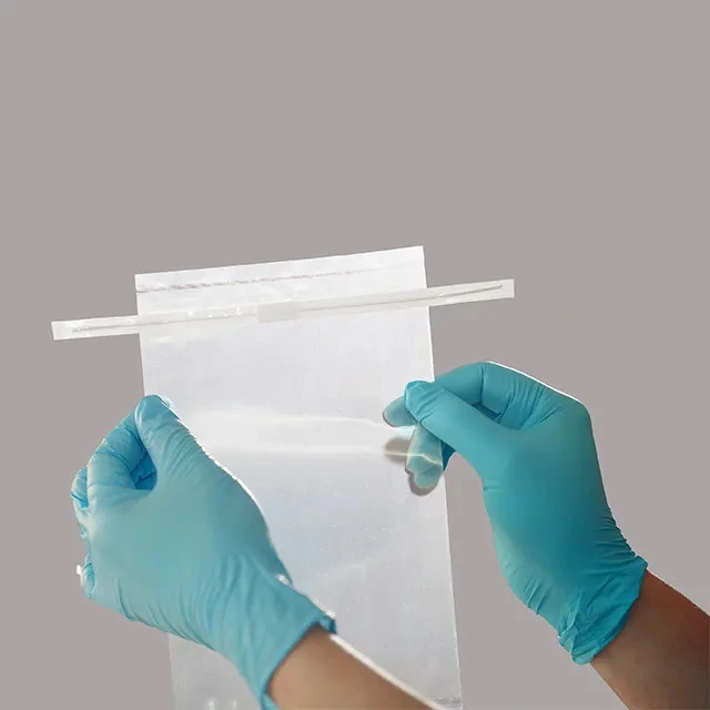 Barre de coupe en plastique Sac Pochette de stérilisation médicale pour usage médical de l'hôpital