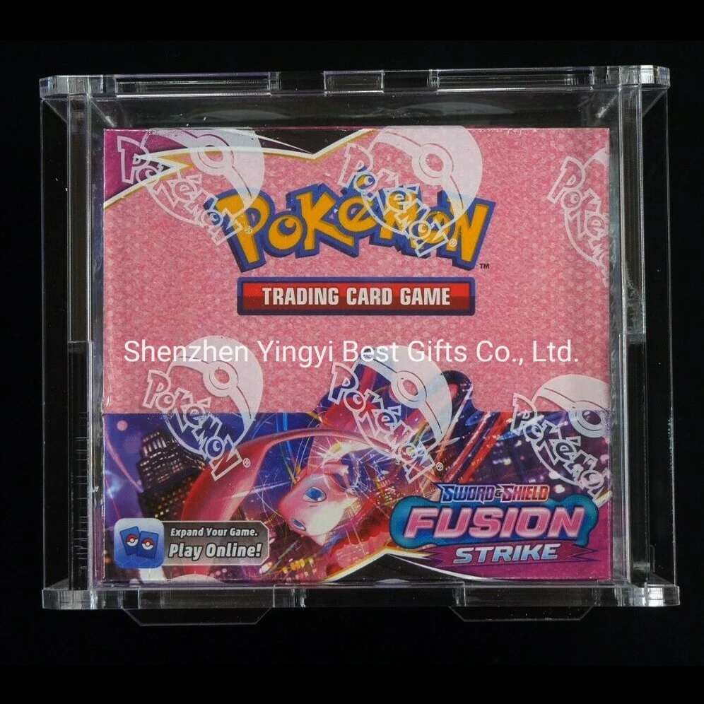 OEM New Pokemon Acrylic Case Magnetic Lid