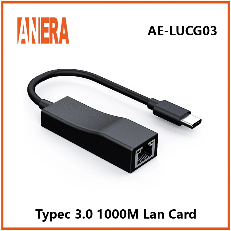 Adaptateur Ethernet RJ45 de carte réseau LAN USB Type-C 3.0 de nouvelle génération à haute vitesse