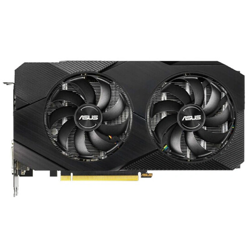 Nvidia Asus Geforce Rtx 2060 Overclocked 6g Gddr6 Dual-Fan Evo 32mh 135W Graphic Card for GPU Gpui Rigs GPU Coin Wholesale/Supplier Price