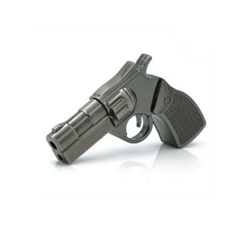 Special Shape USB Flash Drive in Metal Gun Shape