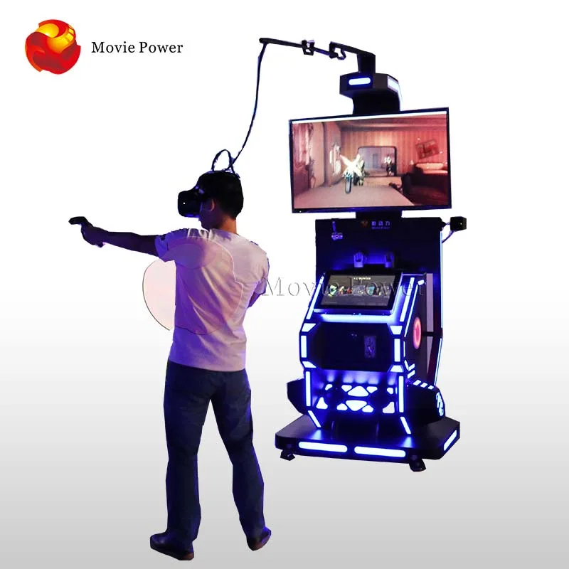 Hot Sale 9D de réalité virtuelle Simulateur de tir Arcade Game machines