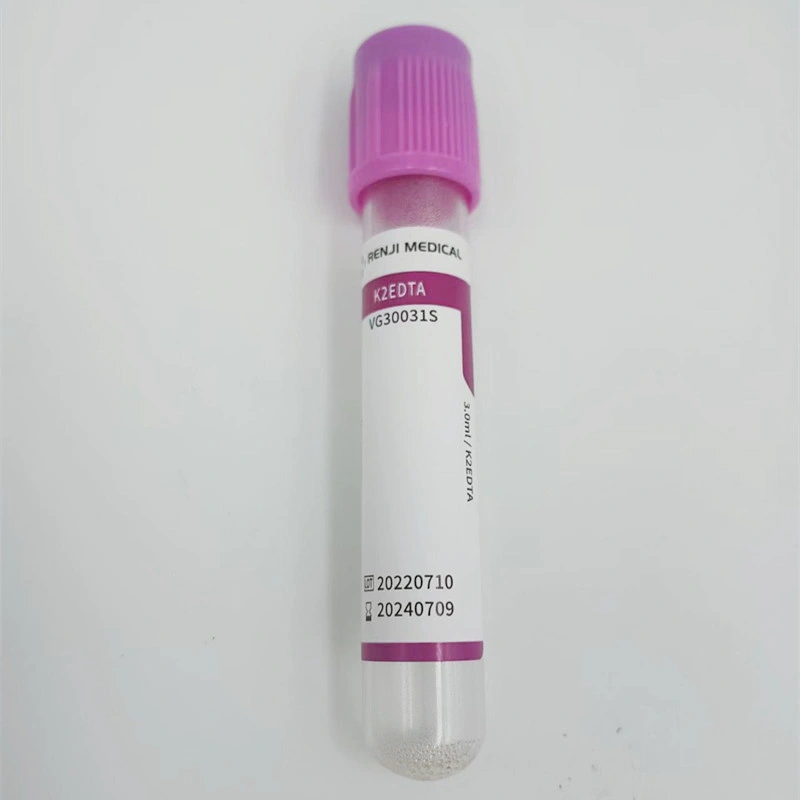 K2EDTA K3EDTA- Pet/Glass Vacuum Blood Collection Tube