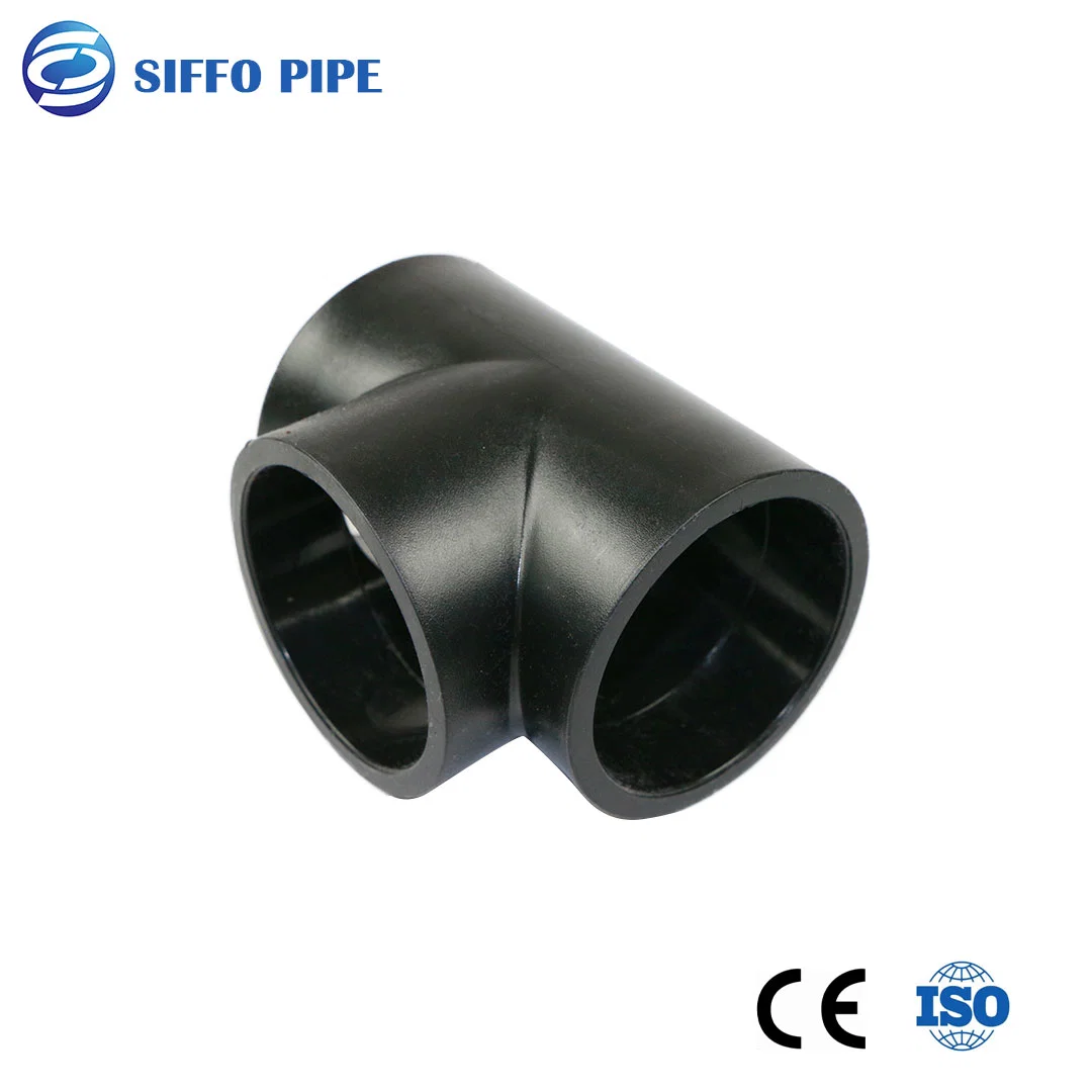 DN250mm 90 Degree Elbow Plastic Black Pipe Fitting for Coupling/Water System/Garden Irrigation/Connector/Control Valve/ISO Certificates