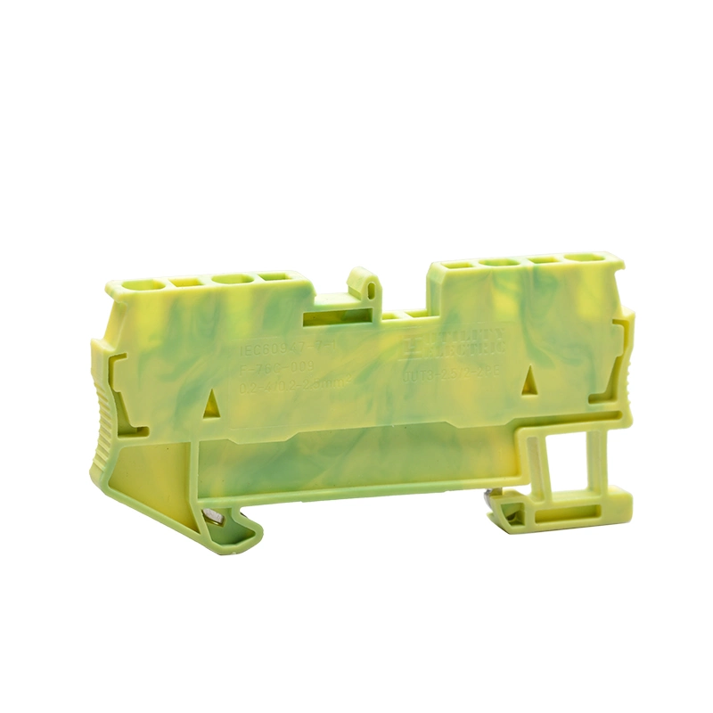 Spring Type Landing Grounding Earth Terminal Block