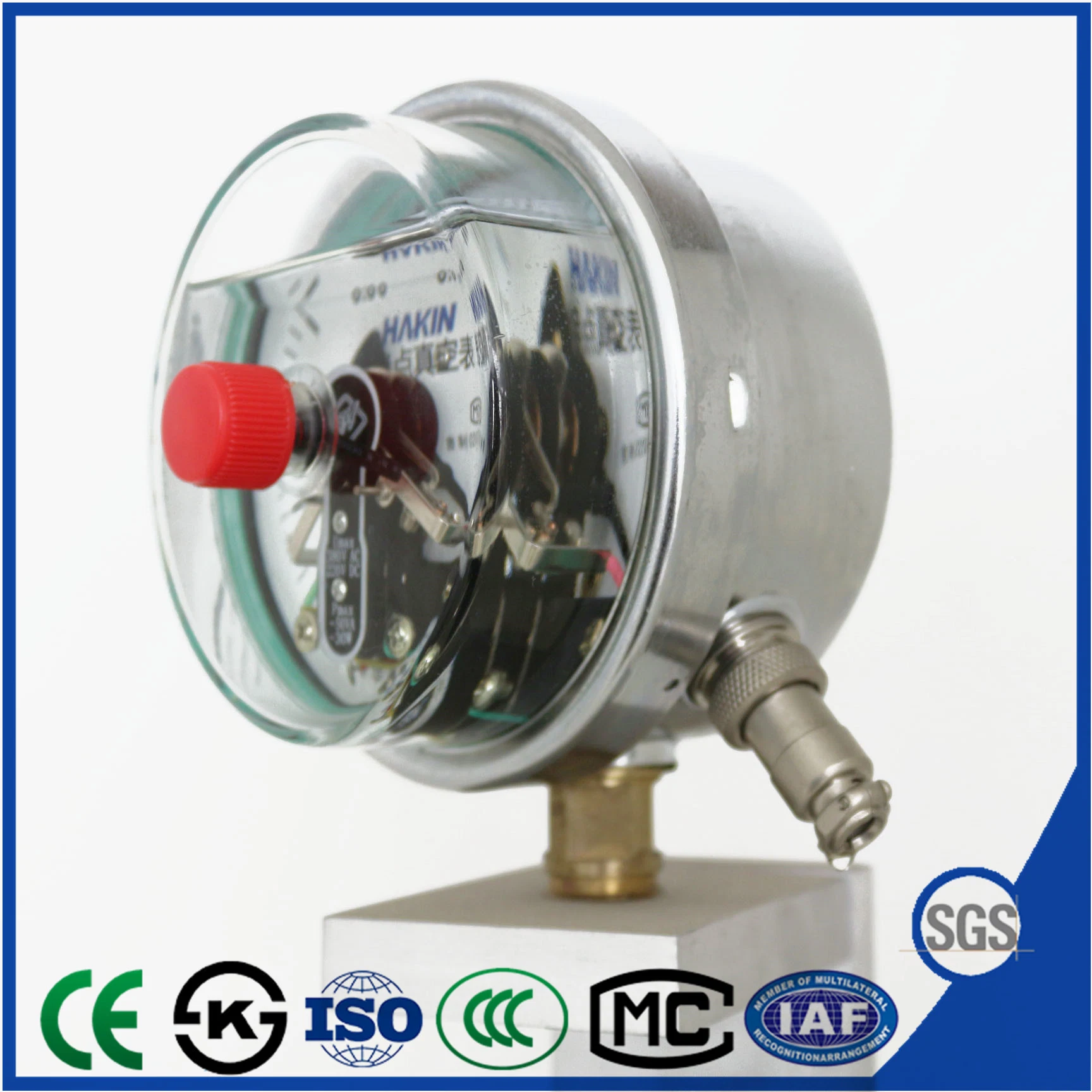 Top Quality New Design Electric Contact Vacuum Pressure Gauge