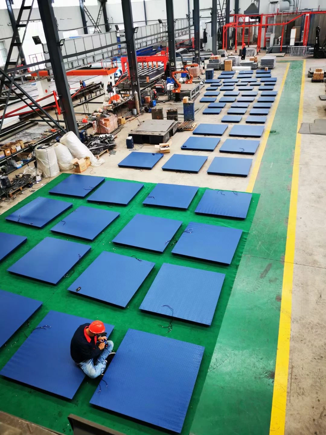Factory Price Electronic Floor Scale 1ton 3ton Platform Scale 1.5X2m 1.5X3m 2X3m