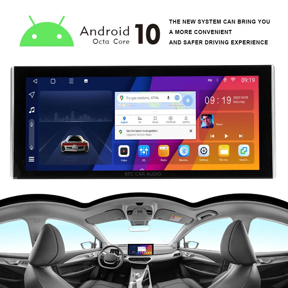 Android Android Car Screen 360 Ver DSP Mirror Link CarPlay GPS Navigator pantalla de 12,3 pulgadas