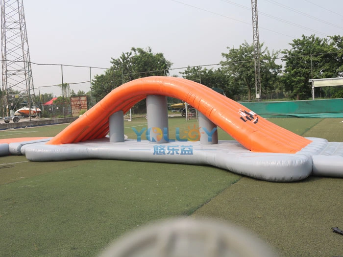 Nuevo parque acuático de flotación inflable parque acuático Aqua Deportes