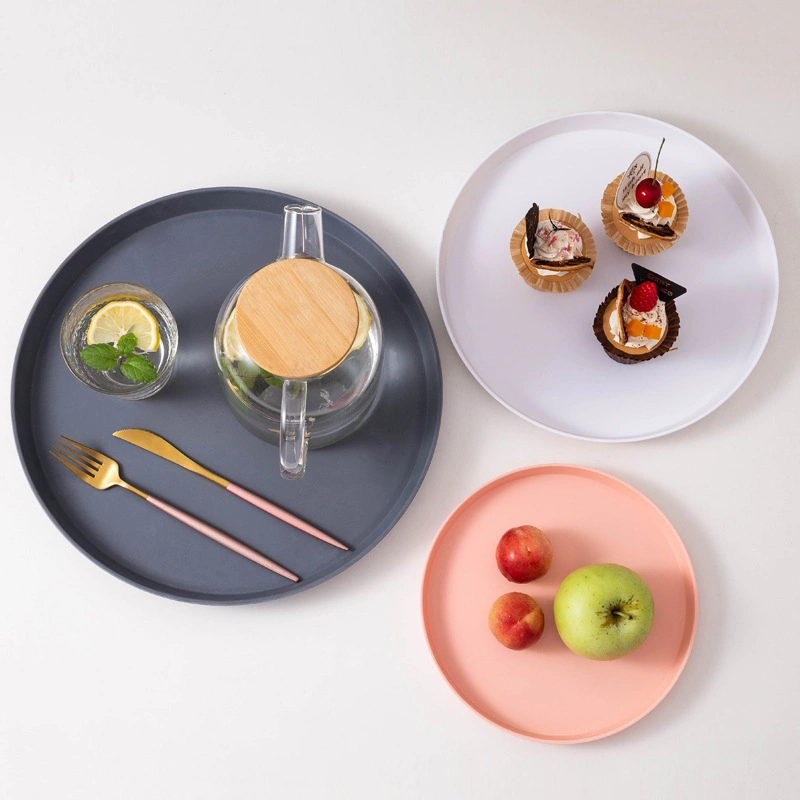 High quality/High cost performance  Nordic Style Matte Round Tableware Western Modern Dinner Plate Set