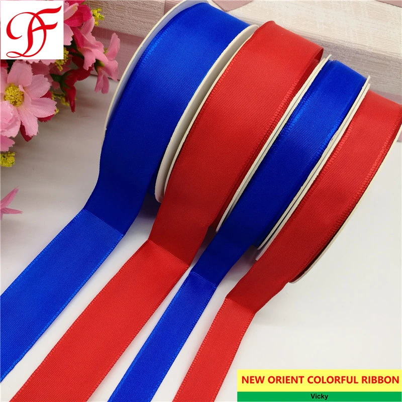 Dyed Polyester Wired Taffeta Double/Single Face Satin Grosgrain Gingham Sheer Organza Hemp Ribbon for Gift/Decoration/Packing/Wrapping/Garments Accessories