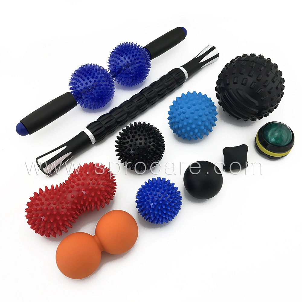 Mobility Deep Tissue Lacrosse Silikon Massage Roller Ball, Rubber Massager Ball optimal für die Physiotherapie