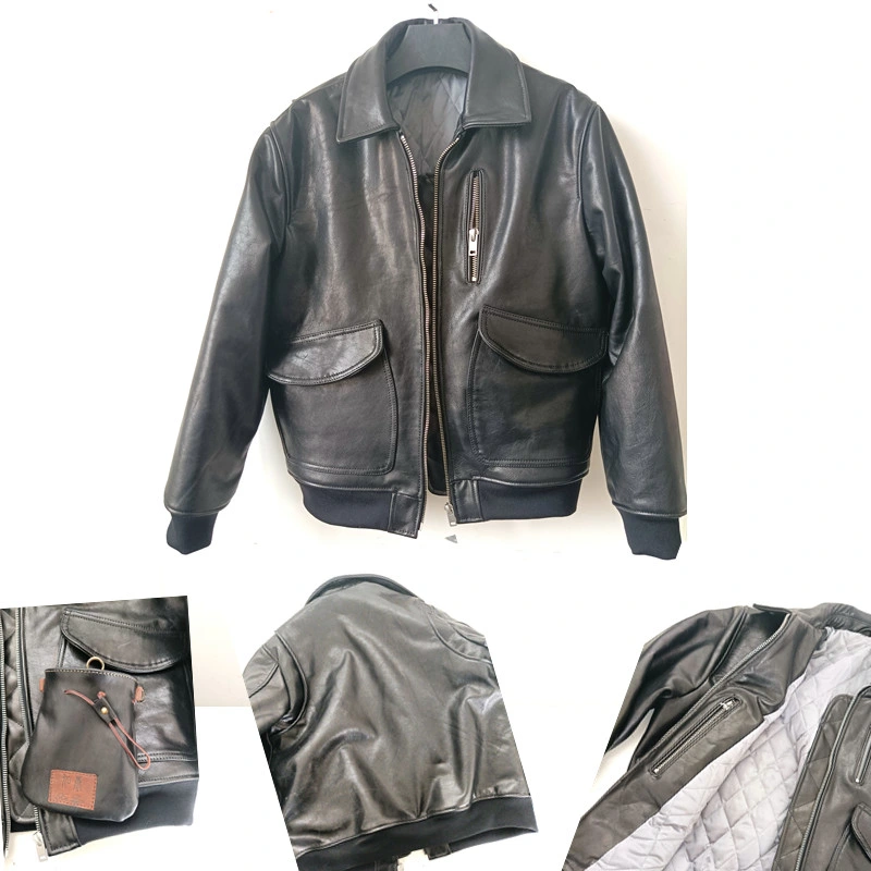 Women Winter Leather Jackets Clothes Shirt Pigskin Outwear Garments