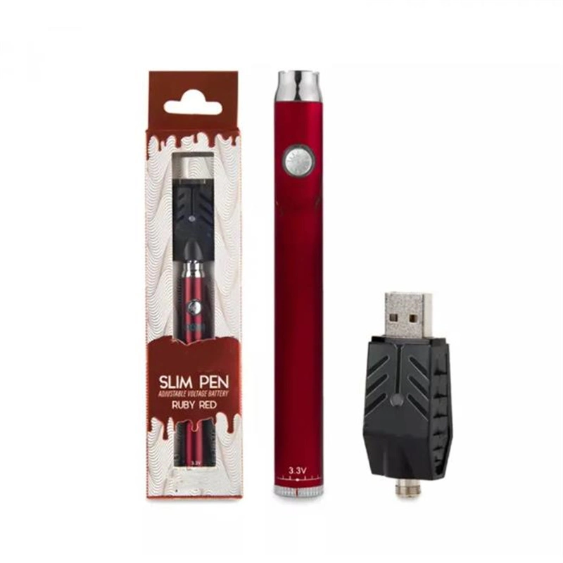 320mAh hilos Slim Twist tensión variable 510 VAPE batería lápiz Con cargador USB