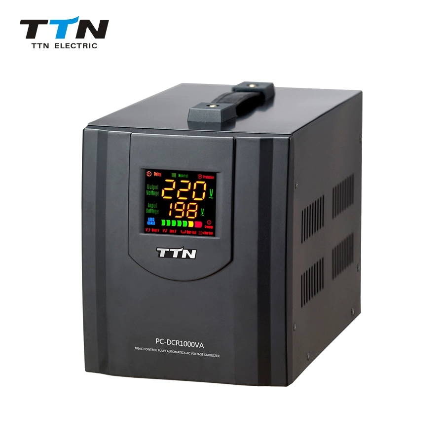 Home Use Copper Automatic PC-Dcr1000va 1kVA Voltage Regulator/Stabilizer with Good Quality