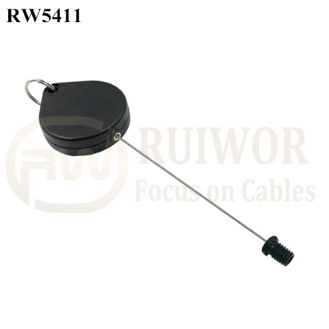 Customized Flat Head Screw Cable End Security Pull Box with M6X8mm M8X8mm