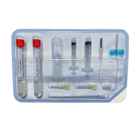 Tubo PRP de extracción de sangre de alta calidad OEM 8ml 10ml 12ml 15ml 20ml 30ml con gel ACD